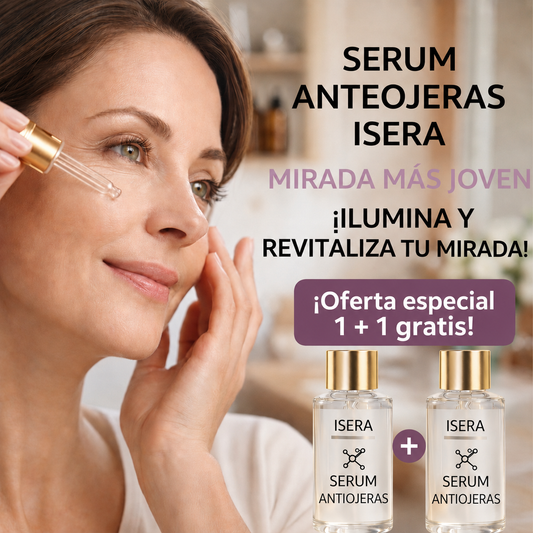 ANTIOJERAS ISERA! Mirada Más Joven, Ilumina y Revitaliza tu Mirada.